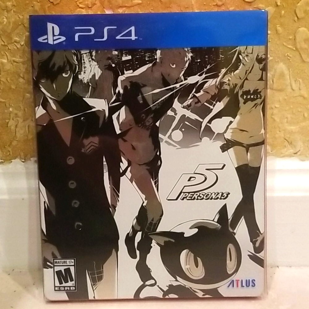 Persona 5 Steelbook Launch Edition Playstation 4